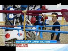 Peste 20 de copii vor să facă performanță în box, dar se antrenează într-o sală primitivă
