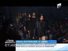 Creații spectaculoase la Londra