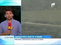 SE RĂCEŞTE VREMEA! Temperaturile scad cu 15 grade