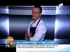Din bucătăria lui Gordon Ramsey, la Chefi la cuțite