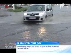 Vremea rea a făcut prăpăd. Urmează temperaturi cu minus!