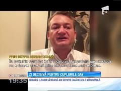 Zi decisivă pentru cuplurile gay