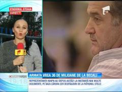 Armata vrea 36 de milioane de euro de la Gigi Becali