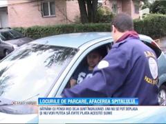 Locurile de parcare, afacerea spitalului judeţean din Târgu Jiu