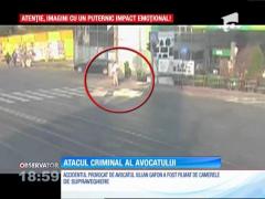 Imagini șocante! Momentul în care avocatul din Iaşi ucide cu maşina un om