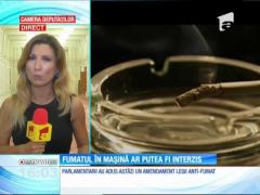 Fumatul în propria maşină ar putea fi interzis