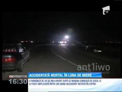 O turistă din România, moarte violentă în timp ce se afla în luna de miere în Cipru