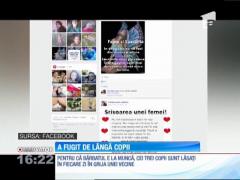 Şi-a găsit marea iubire pe Facebook şi pentru el şi-a părăsit soţul şi cei trei copii!