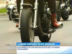 Plimbare caritabilă în stil masculin