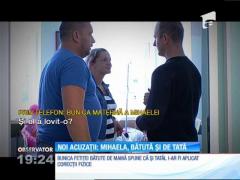 Rudele femeii care şi-a rupt fiica în bataie îl acuză şi pe tată de agresiune asupra copilei