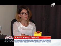 SPECIAL! Alimente interzise în salată