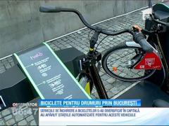Bucureştenii se pot plimba gratuit cu bicicleta