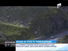 Un pilot român de raliuri a stabilit un nou record de viteză pe Transfăgărăşan. Imagini incredibile!