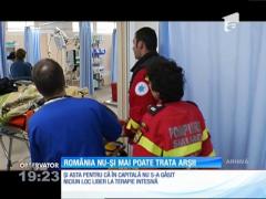 Bolnav cu arsuri grave, ținut 36 de ore în sala de așteptare!