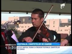 Festivalul dedicat cvartetelor de coarde a avut loc în Cluj Napoca