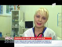 SPECIAL! Durerile de spate, boala secolului