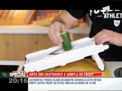 SPECIAL! Arta din castraveţi e simplu de făcut