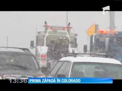Prima zăpadă din această iarnă de pe continentul american a apărut în statul Colorado