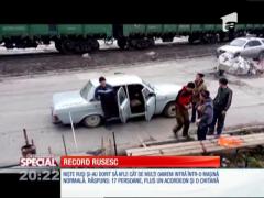 SPECIAL! Câţi ruşi pot încăpea într-un automobil?