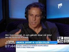 Ben Stiller a fost diagnosticat cu cancer la prostată