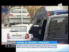 Grupare de proxeneţi, demascată de mascaţi, în Prahova