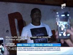 Mike Tyson s-a distrat într-un club din Capitală