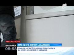 Un militar din Constanţa a încercat să jefuiască o farmacie