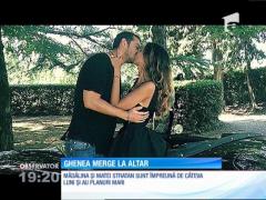 Mădălina Ghenea se pregăteşte să meargă la altar