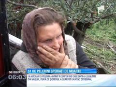 Un autocar cu 51 de pelerini a ajuns în curtea unei case din Suceava, după ce şoferul a suferit un atac cerebral