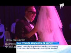 Gabriel Cotabiţă, mire cu 250 de invitați
