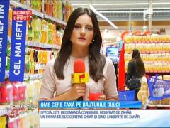 Organizaţia Mondială a Sănătăţii cere taxe pe băuturile care conţin zahăr