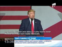 Donald Trump, atacat de Barack Obama