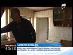 La un pas de moarte pentru că a vrut să aprindă o lumânare de Sfânta Parascheva