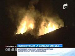 Incendiu violent lângă Ambasada Pakistanului