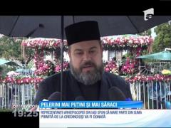 Pelerinii prezenți la Hramul Sfintei Parascheva, mai puțini și mai săraci