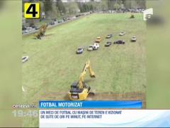 Un meci de fotbal mai puţin obişnuit