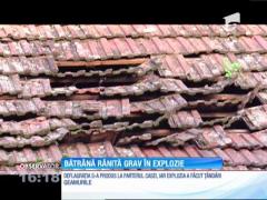 Explozie puternică în Satu Mare! O bătrână a ajuns la spital!