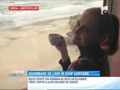 Alina Sorescu, schimbare de look în scop caritabil