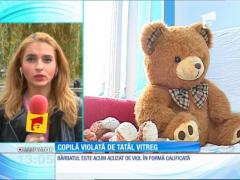 Caz şocant în judeţul Iaşi! Un bărbat şi-a violat fiica vitregă de doar opt ani