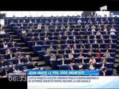 Europarlamentarul Jean-Marie Le Pen a rămas fără imunitate