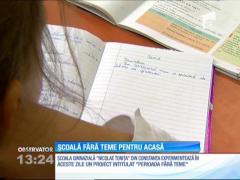 PROIECT INEDIT într-o şcoală din Constanţa: Elevii nu vor avea teme pentru acasă timp de două săptămâni