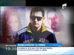 Român executat în stil mafiot, în Londra
