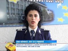 O copilă de 13 ani din Gorj a fost sclavă sexuală timp de trei luni pentru trei indivizi