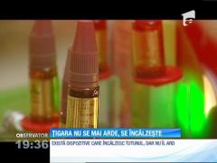 Nicotina lichidă, la modă printre fumători