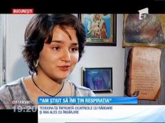 Observator pentru #Colectiv. Povestea incredibilă a Teodorei, copilul care n-a avut arsuri interne pentru că a ştiut să-şi ţină respiraţia: ”Chiar dacă mă ardea foarte rău, am zis să nu ţip”