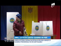 Pro-rusul Igor Dodon, la un pas să câştige prima rundă de alegeri