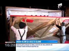 Heidi Klum şi cele cinci clone ale sale!