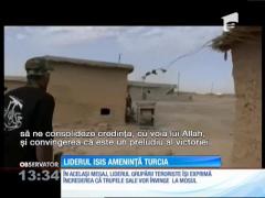 Liderul ISIS amenință Turcia