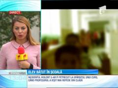 Elev bătut în școală