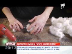 Special! Norișori luminoși făcuți din mai nimic